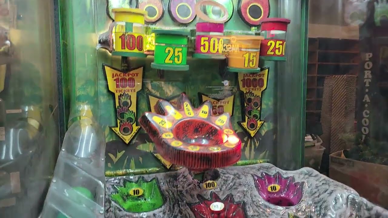 Raptor Captor Ball Launch Game Lot #330 in our June 2022 Online Arcade Auction