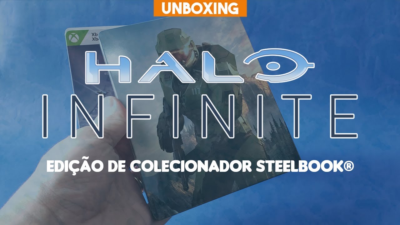 Unboxing - Halo Infinite [Edição de Colecionador SteelBook®] (Xbox One / Xbox Series X)