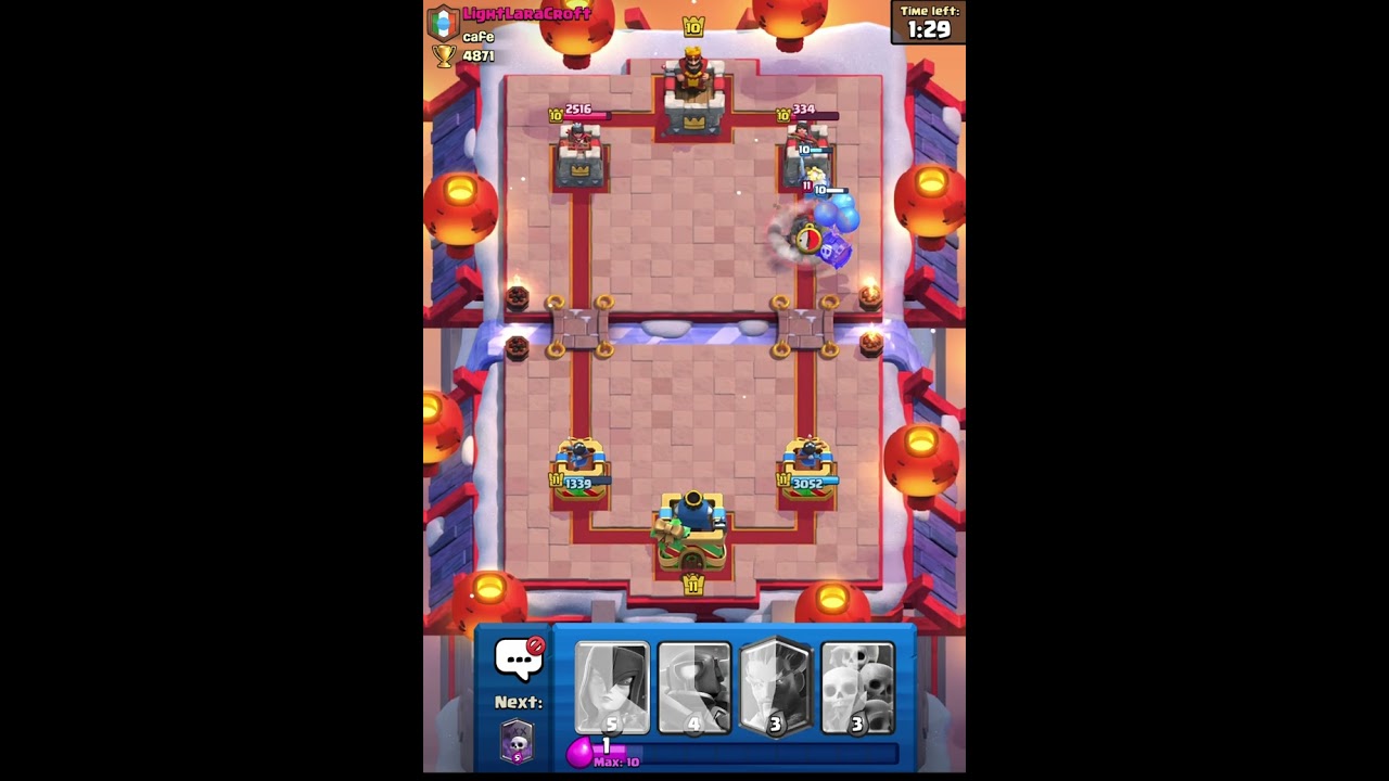 Clash Royale Road to 5,500 trophies Day 1