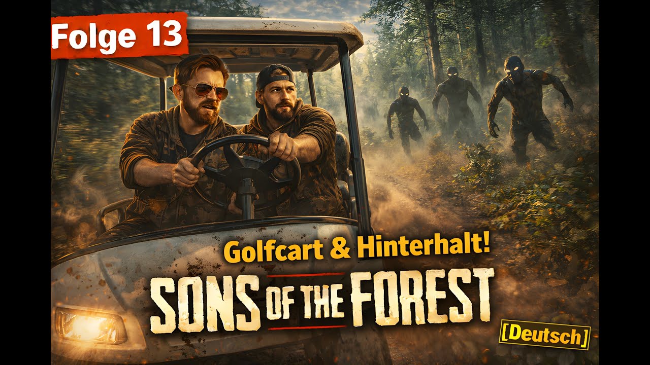 Folge #13: Golfcart & Hinterhalt – Werden wir überleben?@KayToLive  | Sons of the Forest [Deutsch]