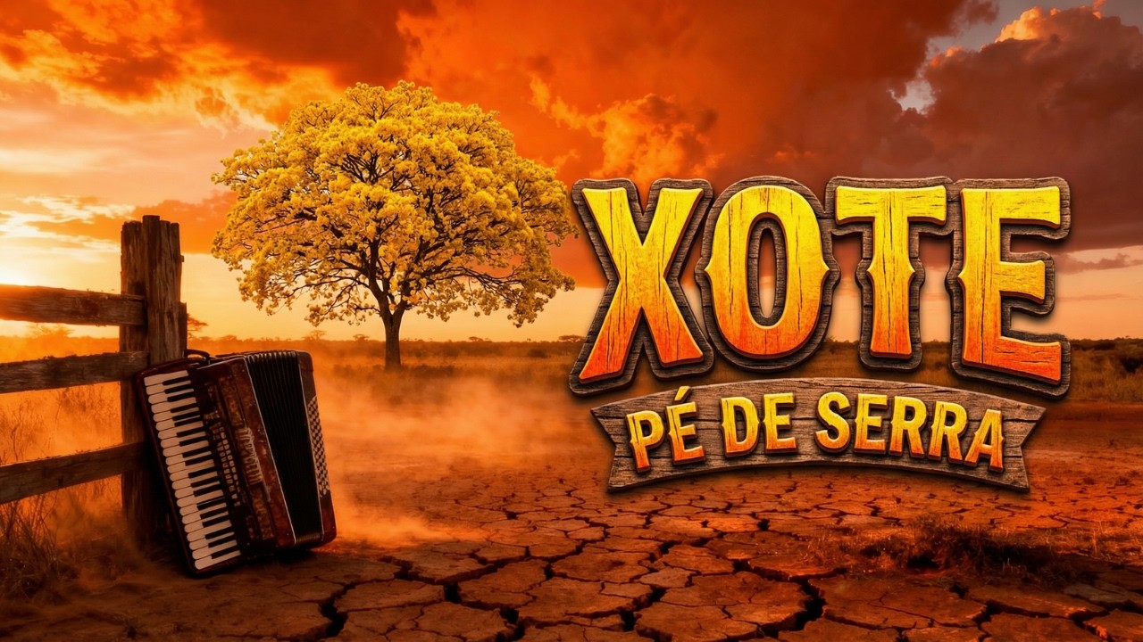 XOTE PÉ DE SERRA 🪗 Forró Raiz do Sertão para Dançar | Música Nordestina Tradicional