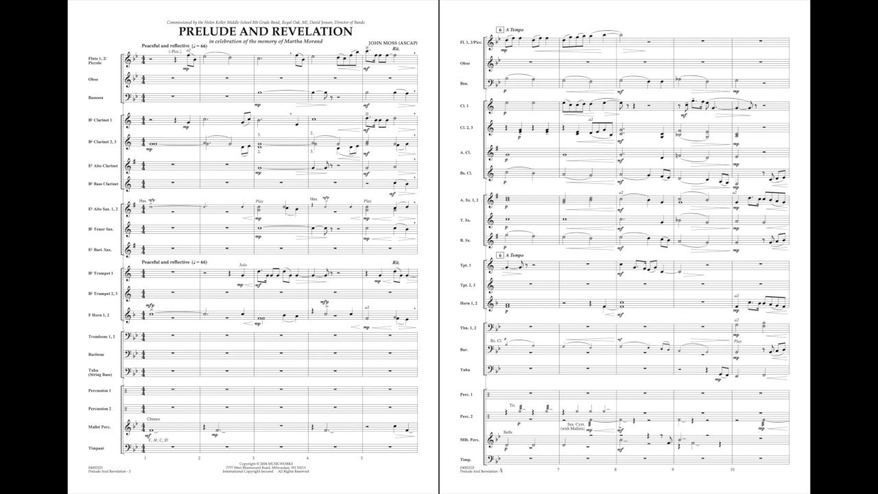 Prelude and Revelation by John Moss