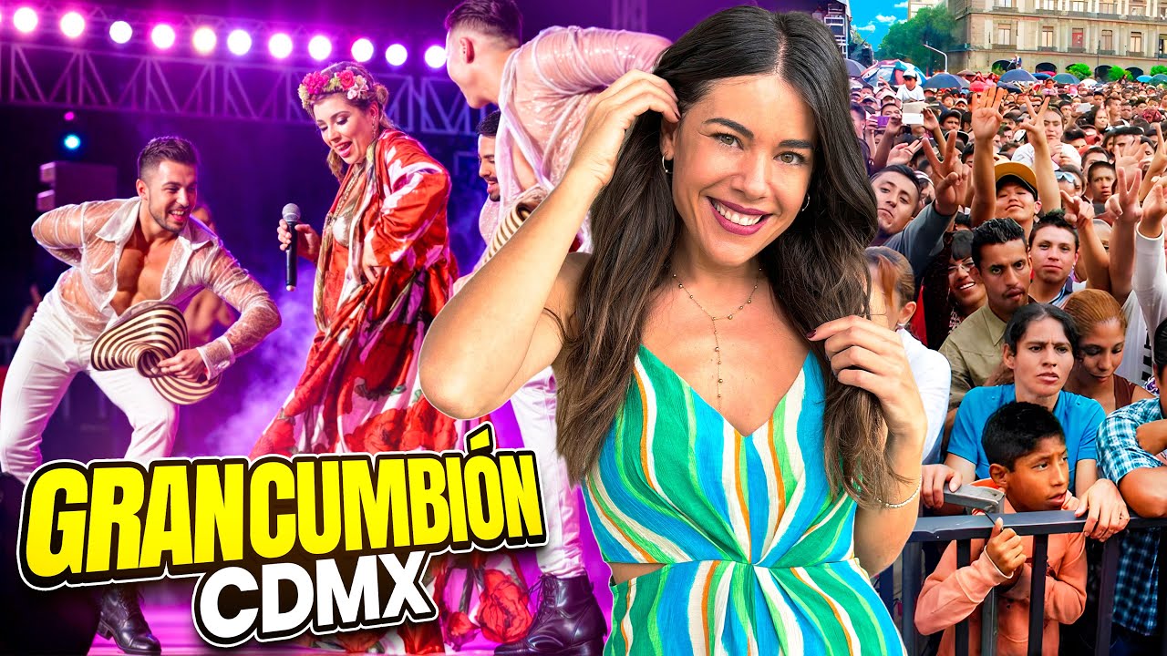 Así Fue el GRAN CUMBIÓN en CDMX 🇲🇽 ¡La Cumbia TOMÓ EL ZÓCALO!