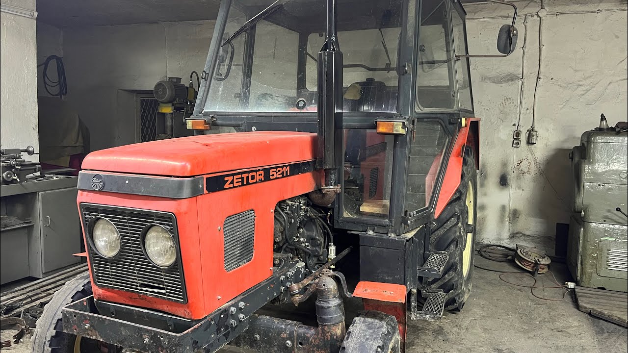 Zmagania warsztatowe: Zetor 5211 naprawa hamulców. 