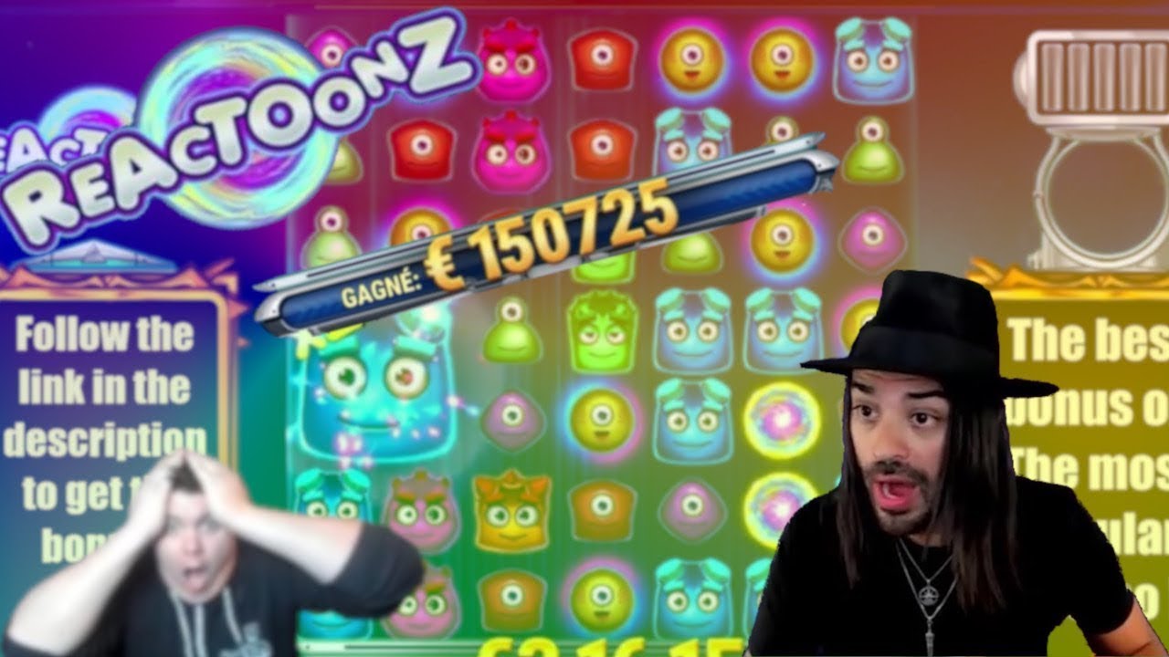 TOP 5 BIGGEST WINS ON REACTOONZ SLOT OF ALL TIME
