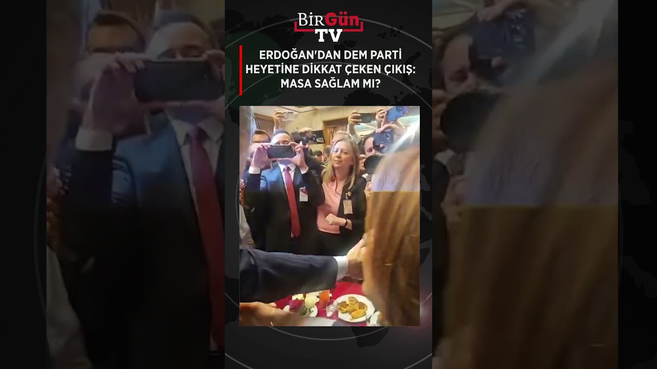 Erdoğan'dan DEM Parti heyetiyle dikkat &ccedil;eken diyalog! 