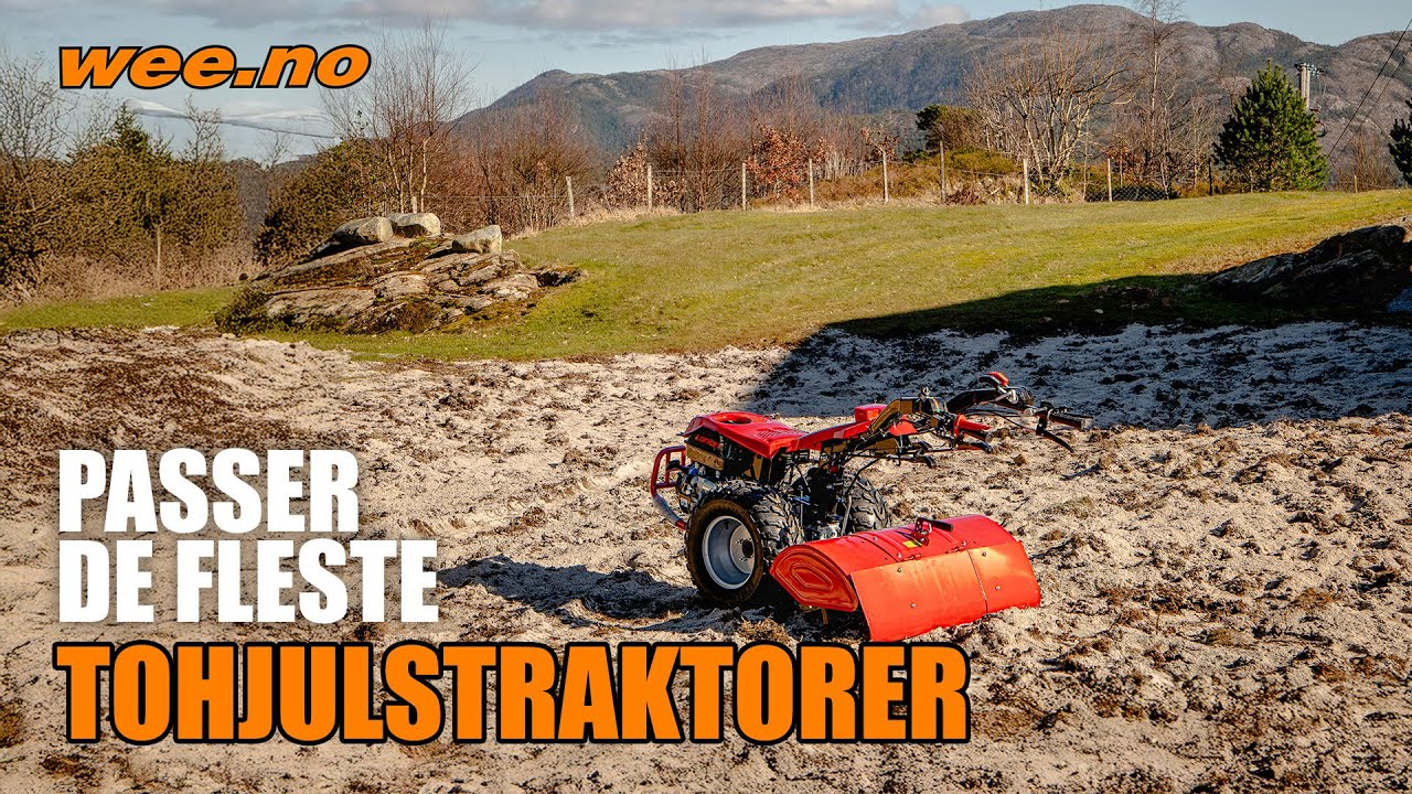 Jordfres til tohjulstraktor