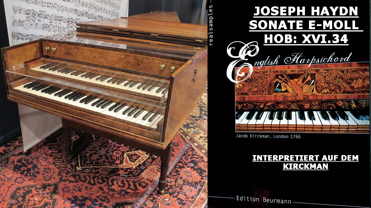 J. Haydn - Keyboard Sonata in E minor Hob.XVI:34 (Harpsichord) 2