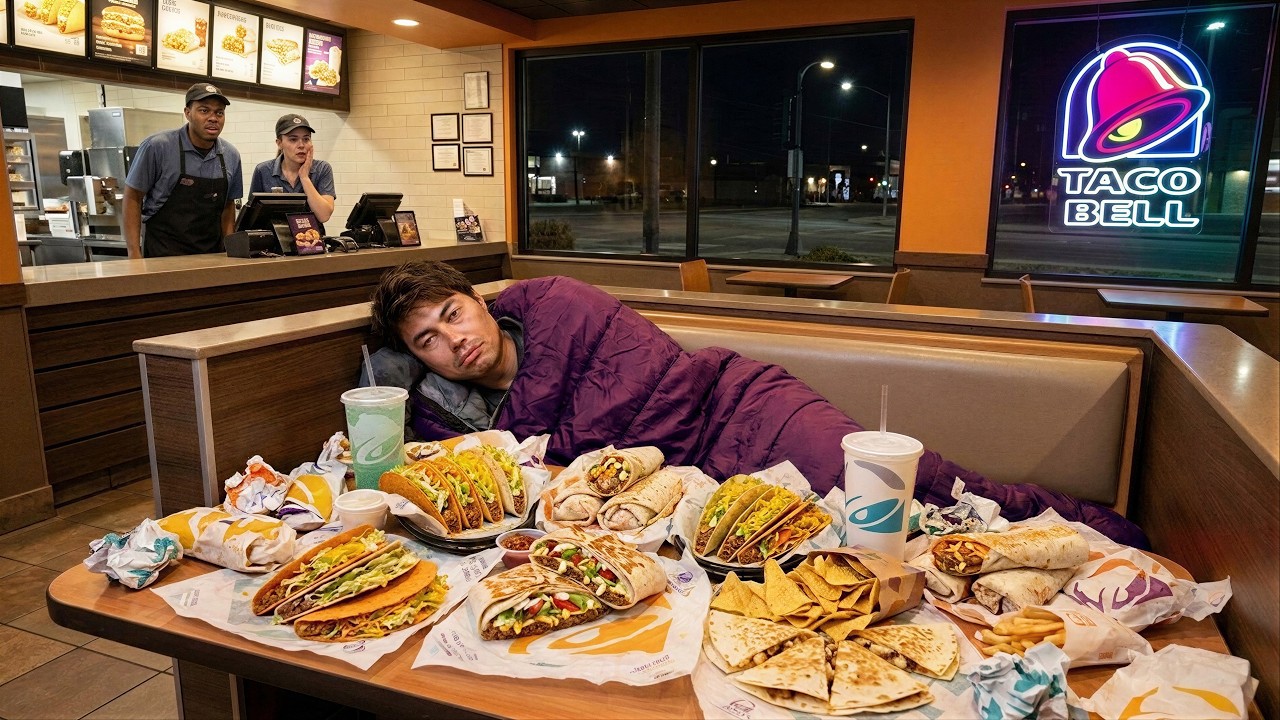I Can't Leave Taco Bell Until I Eat The Entire Menu