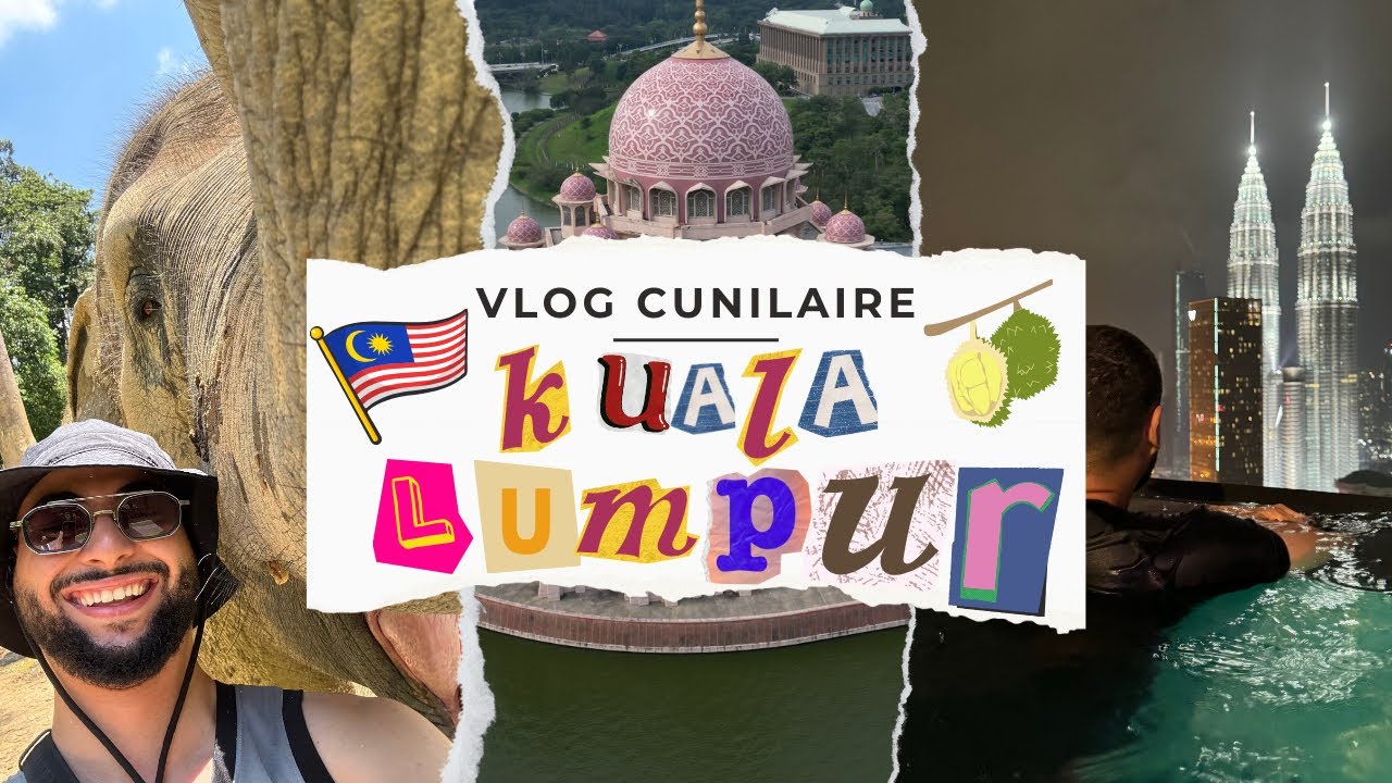 VLOG l QUE FAIRE ET OÙ MANGER SUR KUALA LUMPUR ?? JE TE DIS TOUT ! 🇲🇾😍