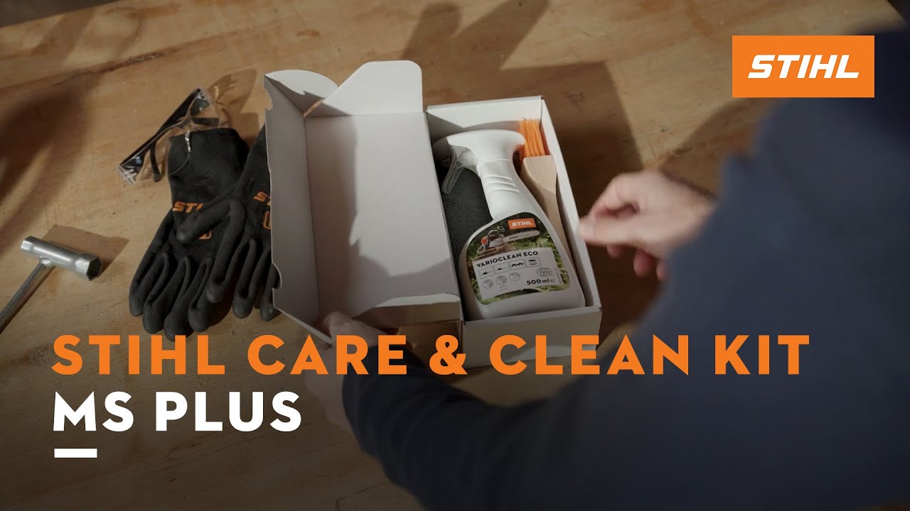 How to use the Care & Clean Kit MS Plus | STIHL