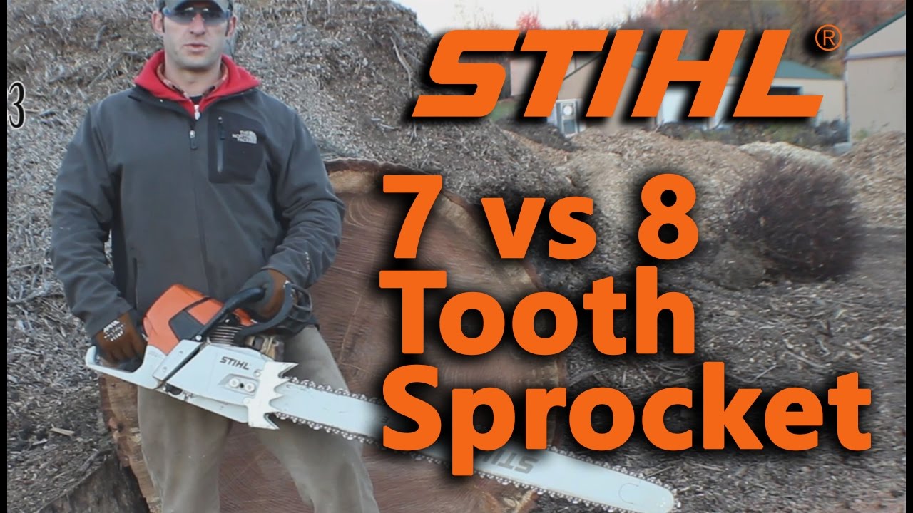 Stihl MS 661 7 и 8 зубчатая звездочка