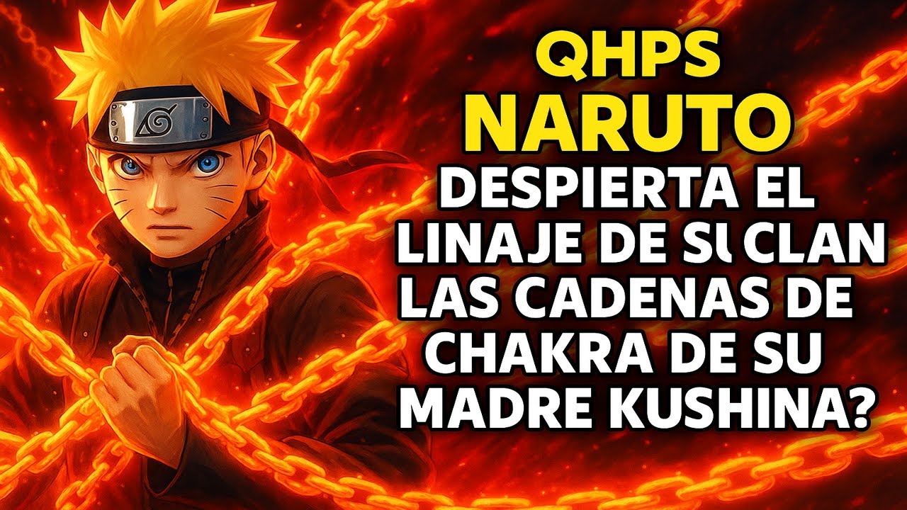 QHPS Naruto Despierta su Linaje de su Clan las Cadenas de Chakra dé su Madre Kushina?