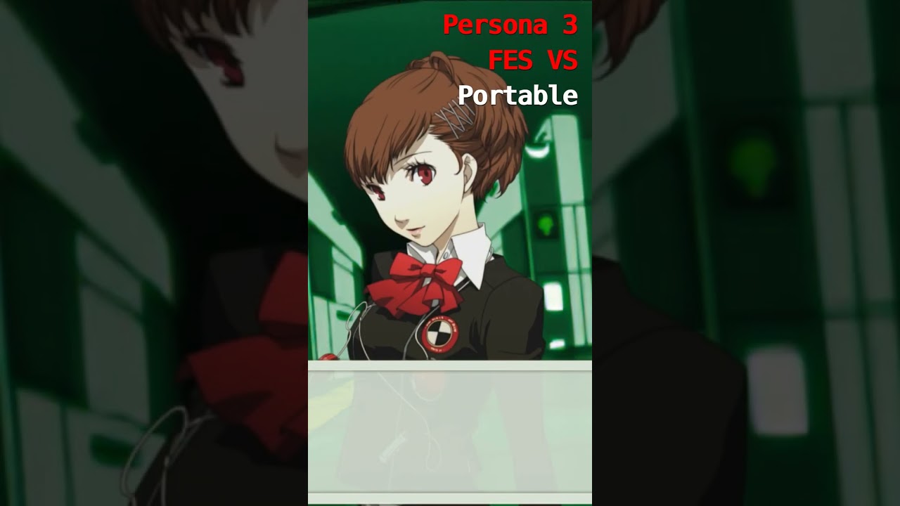 PERSONA 3 FES vs PORTABLE... which is best FOR YOU? #shorts