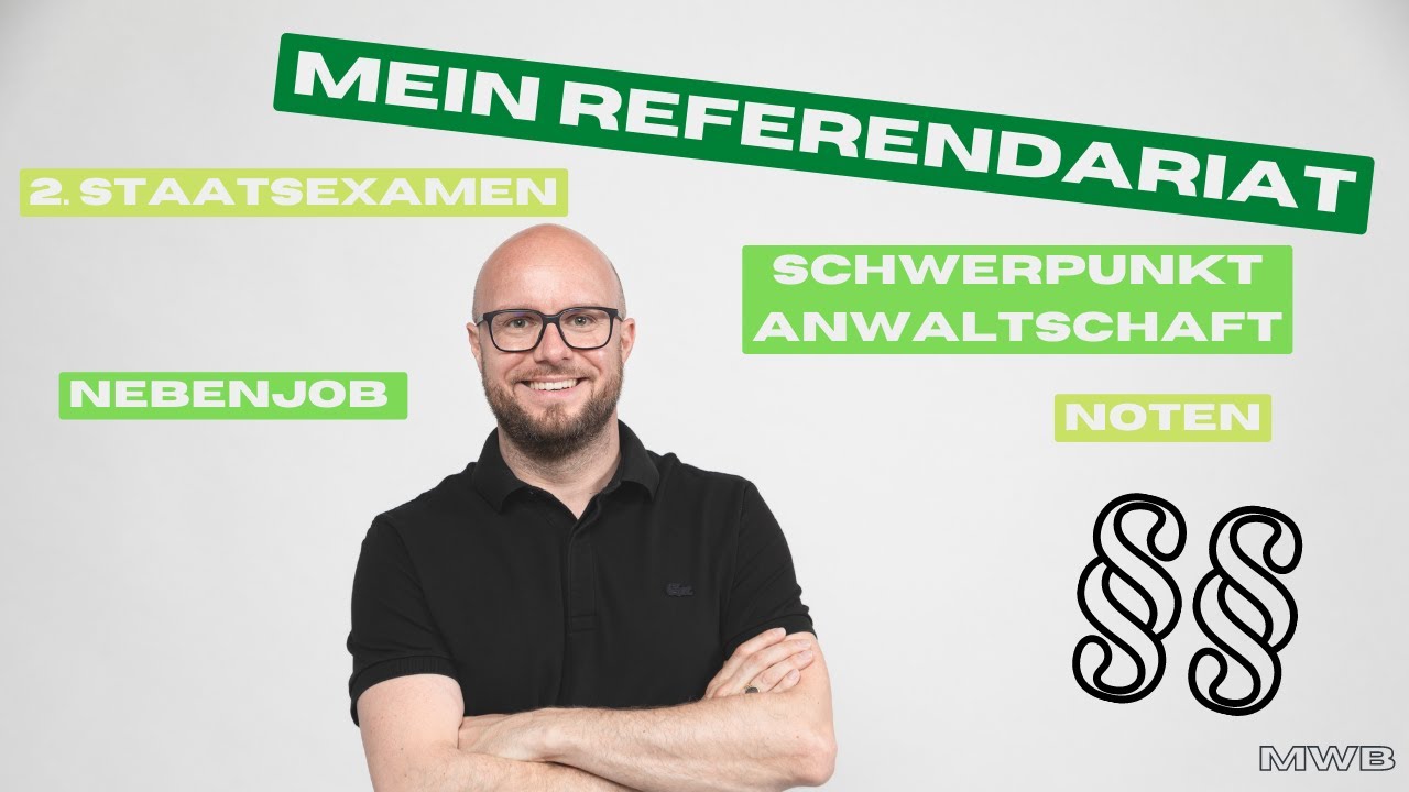 MEIN REFERENDARIAT IN BAYERN I Vorbereitung auf den Job als Anwalt?