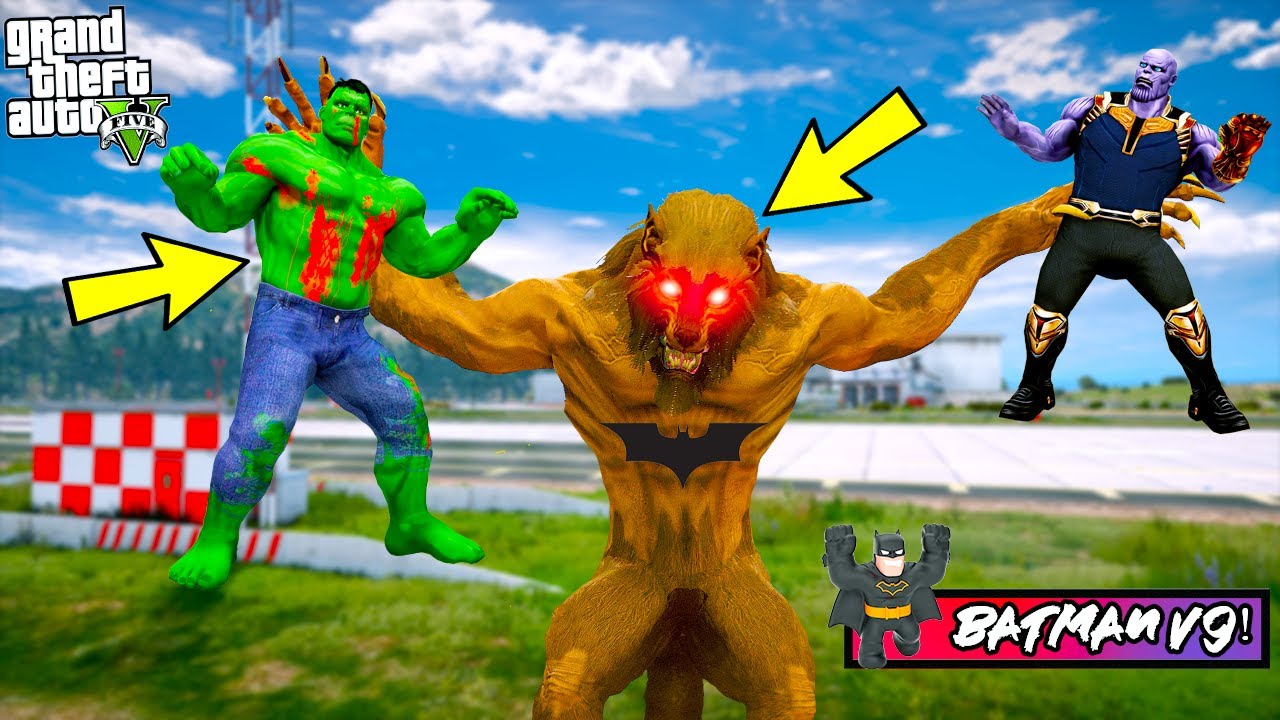 2 AY SONRA 9. SEVİYE BATMAN VÜCUT GELİŞTİRME GELDİ!(OHA AMA ARTIK) - GTA 5
