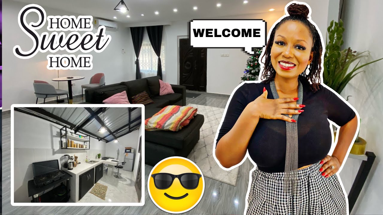 Our MODERN/ MINIMALIST House Tour | Black and whit theme | Vlogmas day 24