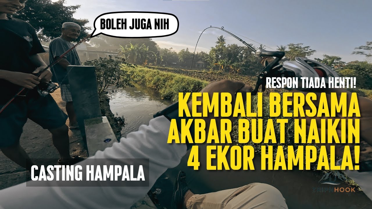 KEMBALI BERSAMA AKBAR BUAT NAIKIN 4 EKOR HAMPALA!