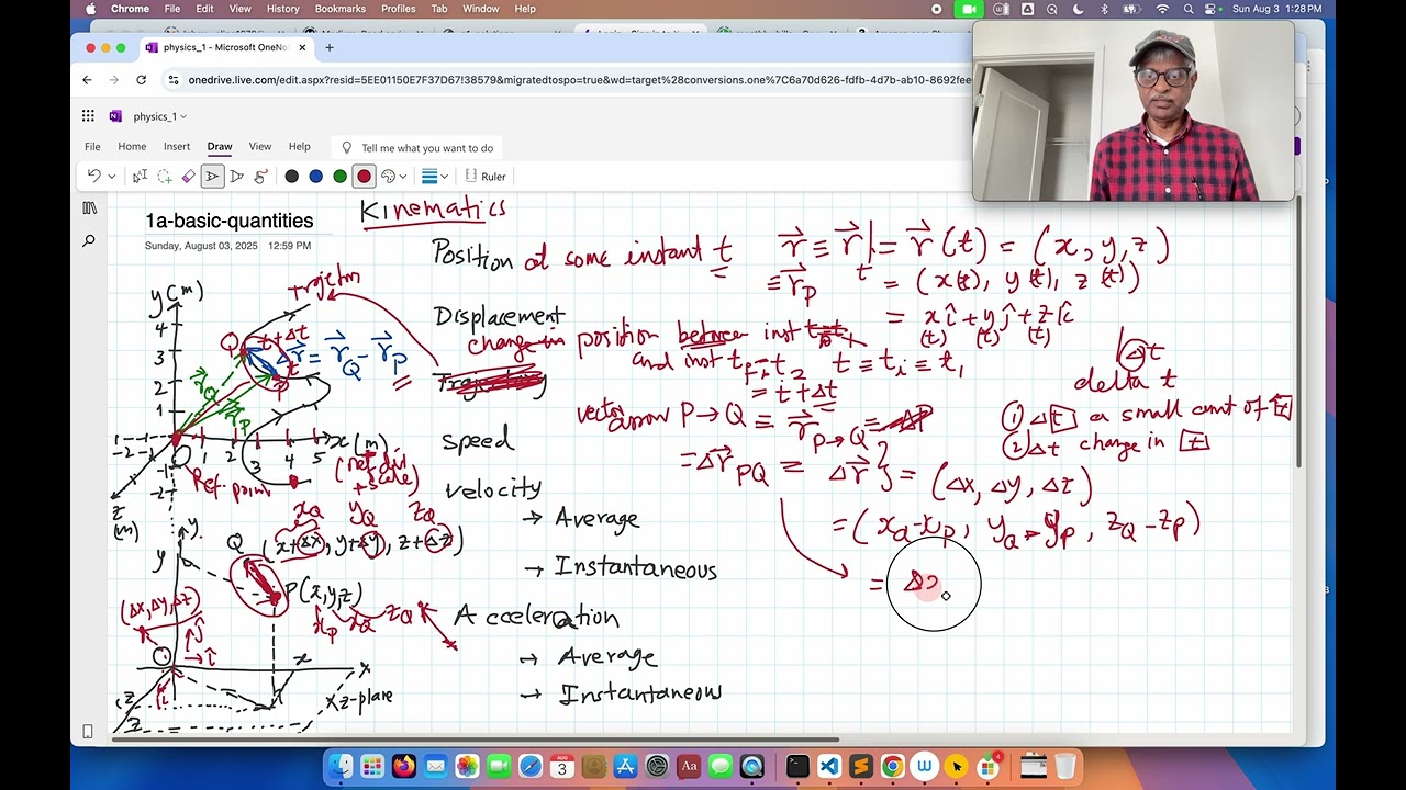 MCAT/JEE: Position, Displacement, Speed, Velocity