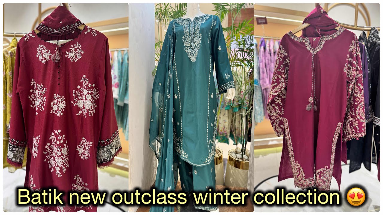 Batik Winter collection 2025 | Elegant & Trendy Outfits for This Season#mka450 #batik