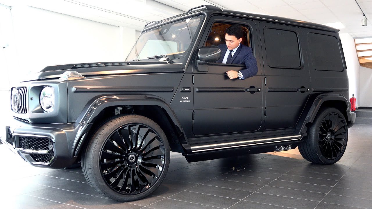 2022 Mercedes G WAGON G63 HOFELE | G Class AMG Black Sport Review Interior