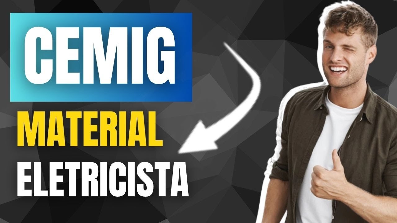 AGORA VAI! Concurso CEMIG 2025 - Material EXCLUSIVO para Eletricista