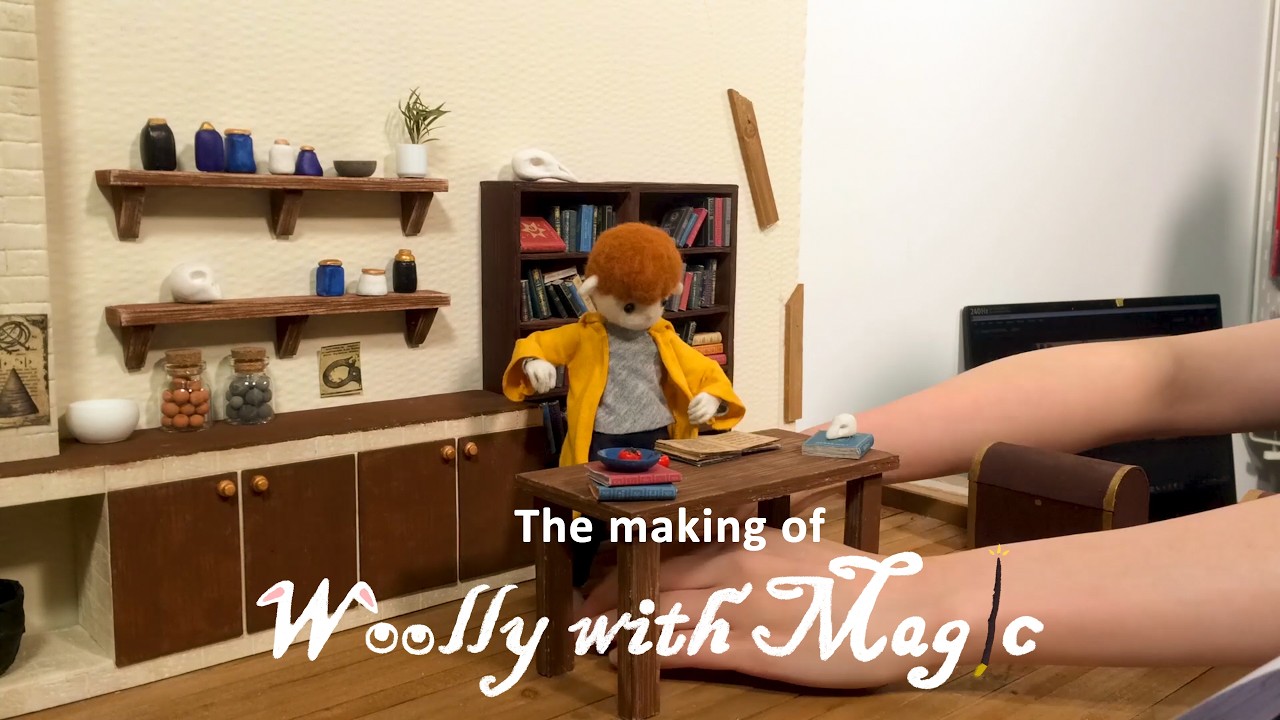 The making of Woolly with Magic | Aardman Academy Stop Motion 1 | Short film