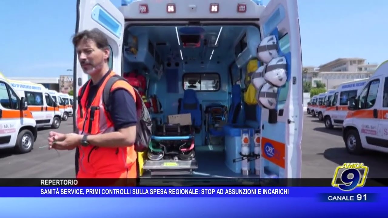 Sanitaservice - Primi controlli sulla spesa regionale, stop ad assunzioni e incarichi