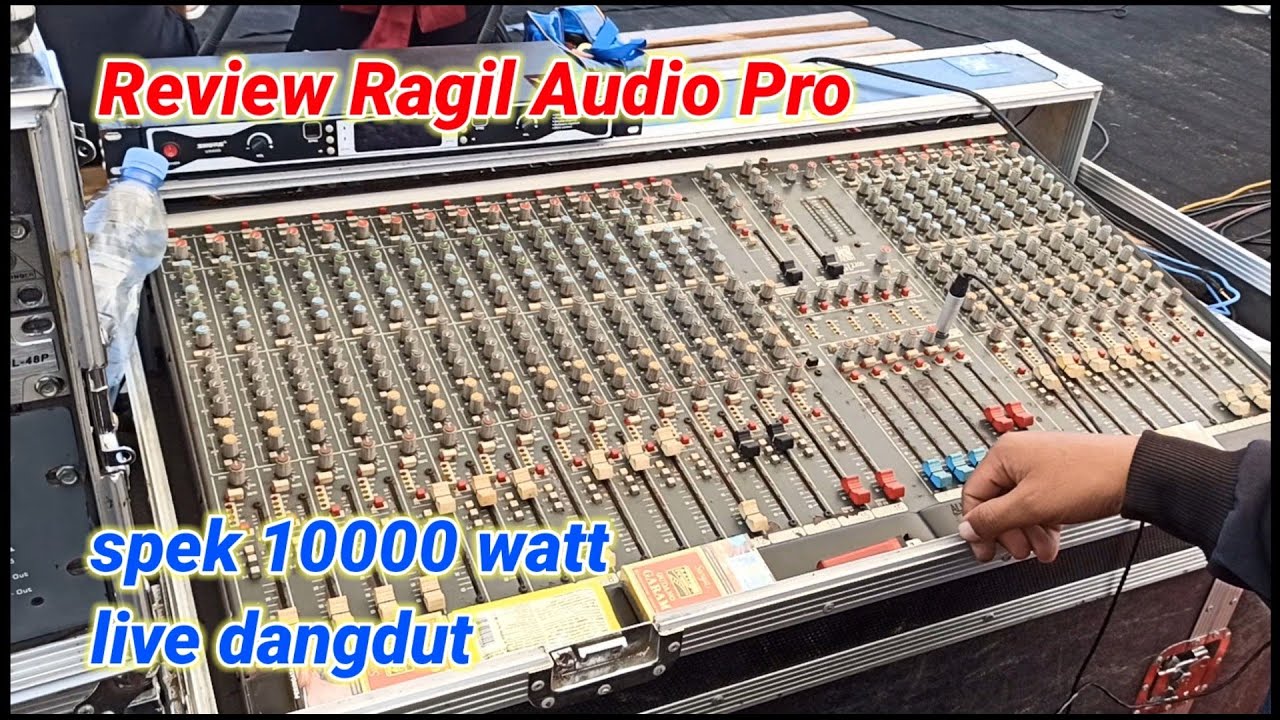 Review Ragil Audio Pro class 10000 watt live dangdut dipantai sepanjang