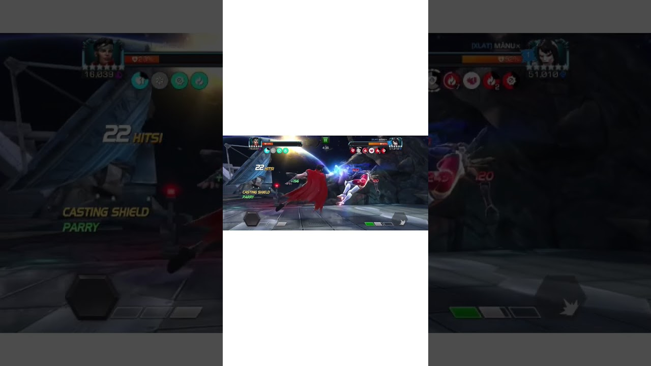 Wiccan vs OS (AW Node 53 -stunning reflection/polkadot power) #mcoc #wiccan #omegasentinel #aw #war