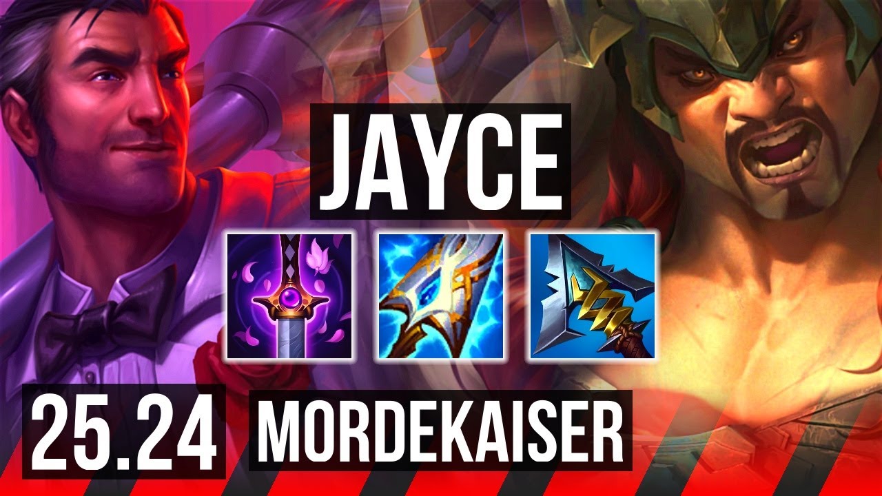 JAYCE vs MORDEKAISER (TOP) | KR Master | 25.24