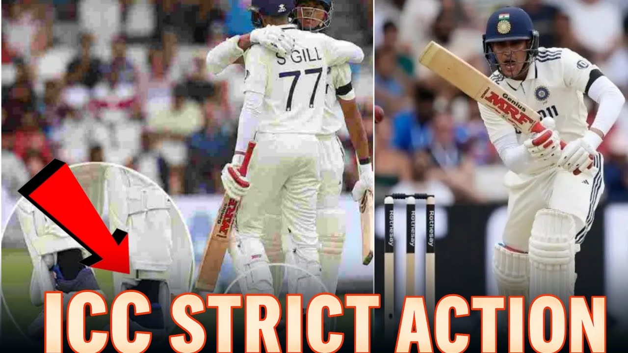 Shubhman Gill Violated ICC Rule