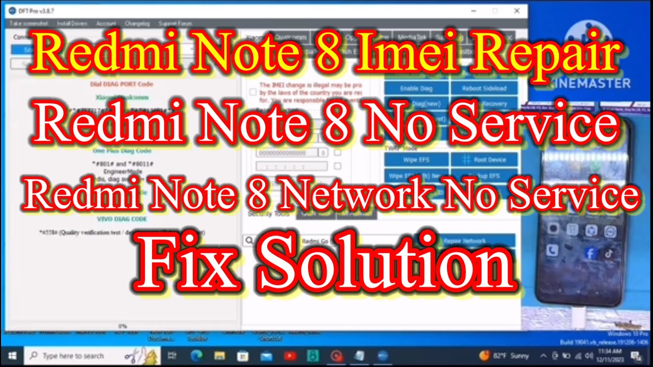 Redmi Note 8 Imei Repair