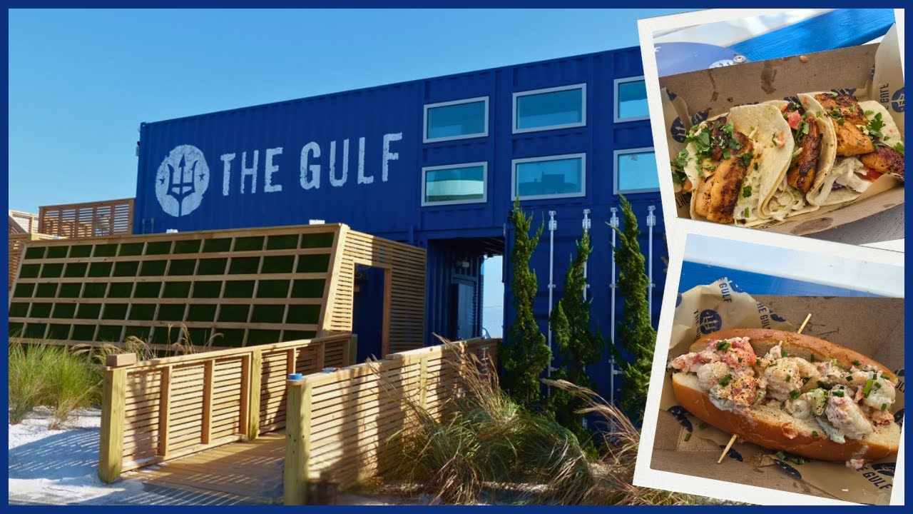 The Gulf Restaurant in Orange Beach - Unique Beachside Shipping Container Restaurant