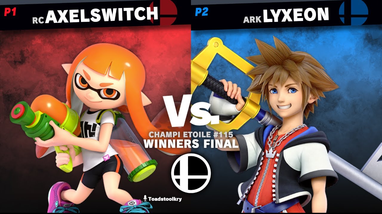 Champi Etoile #115 Winners Final - RC | AxelSwitch (Inkling) Vs. ARK | Lyxeon (Sora)