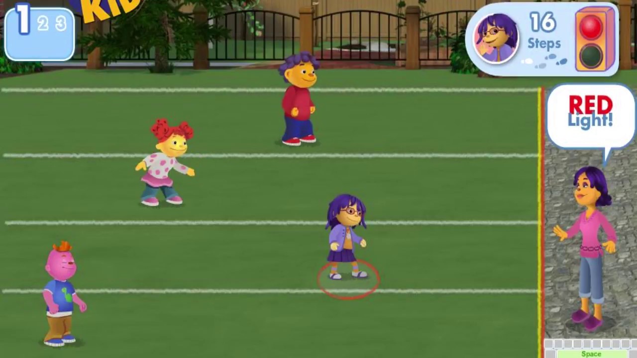 Red Light Green Light | Sid The Science Kid Game Video