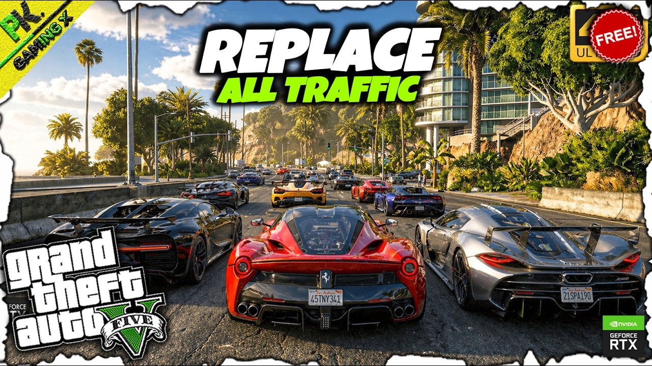 How to Install Real Traffic Mod in GTA 5 (2026) | Replace All Traffic with Real Cars