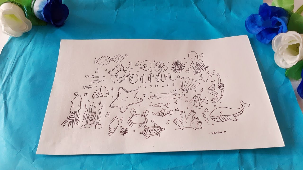 Ocean/ Sea Life Doodles | Under The Sea