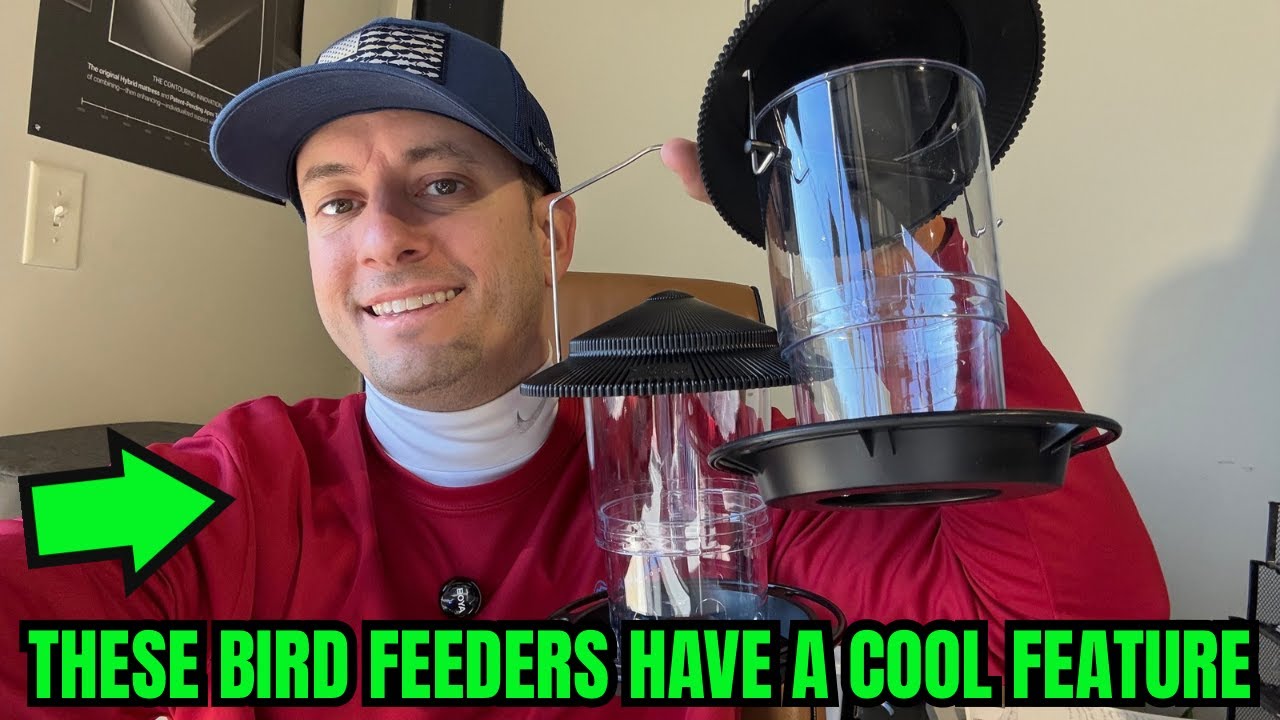 🐦 If You Want To Attract Smaller Wild Birds, You Need This Feeder! Rainproof & Leak-Proof