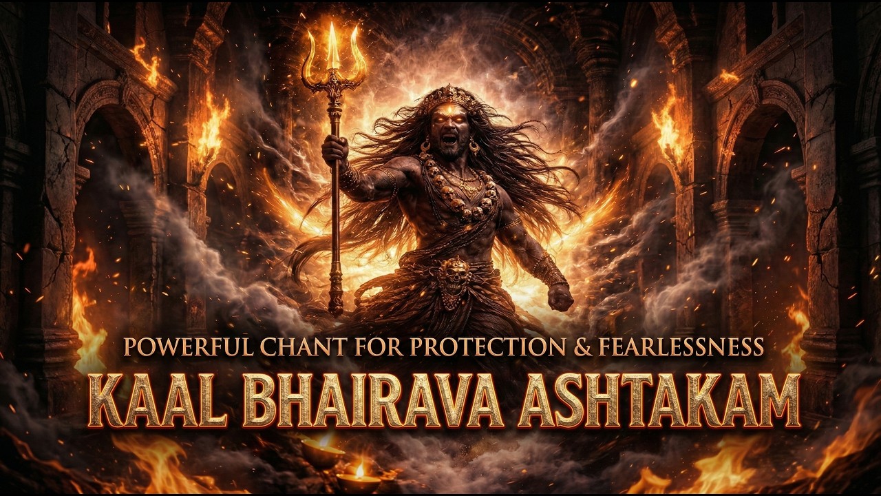 Remove Fear & Negative Energy | Kaal Bhairav Ashtakam | Protection Maha Mantra | काल भैरव अष्टकम