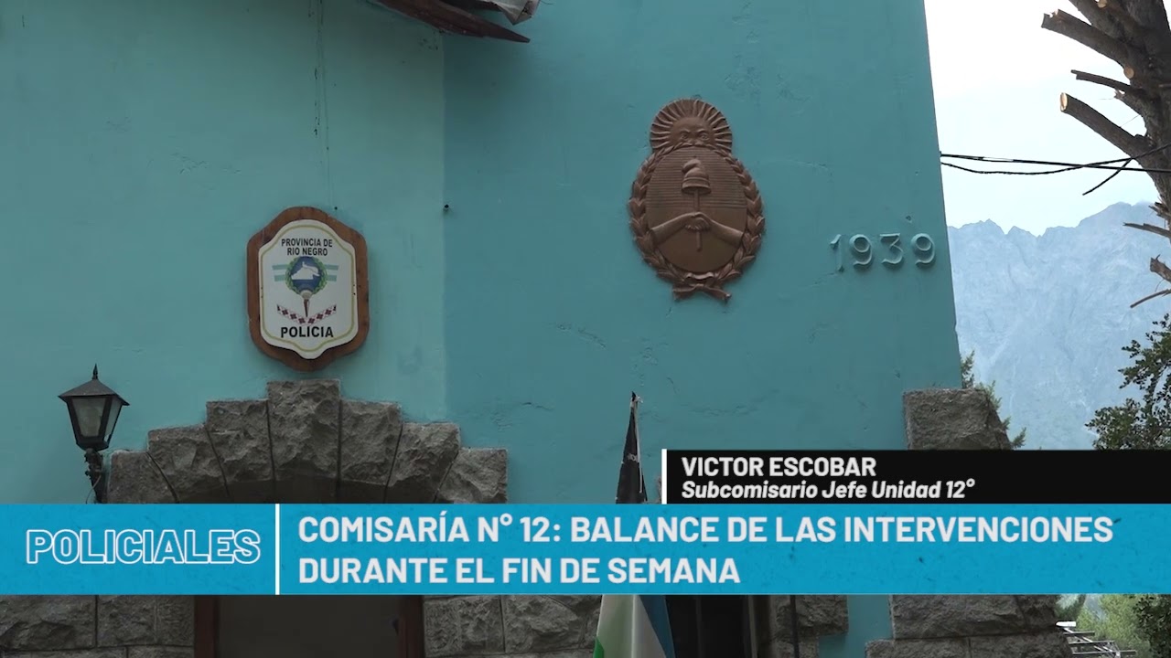 19 01 26 VICTOR ESCOBAR Subcomisario Jefe Unidad 12°