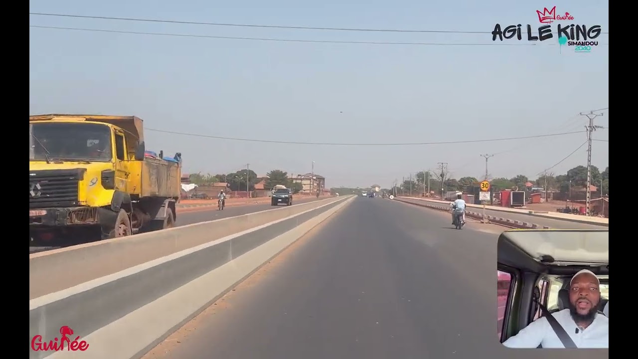Autoroute 🛣️ de KANKAN Génial 👍 Merci Président Mamadi Doumbouya 