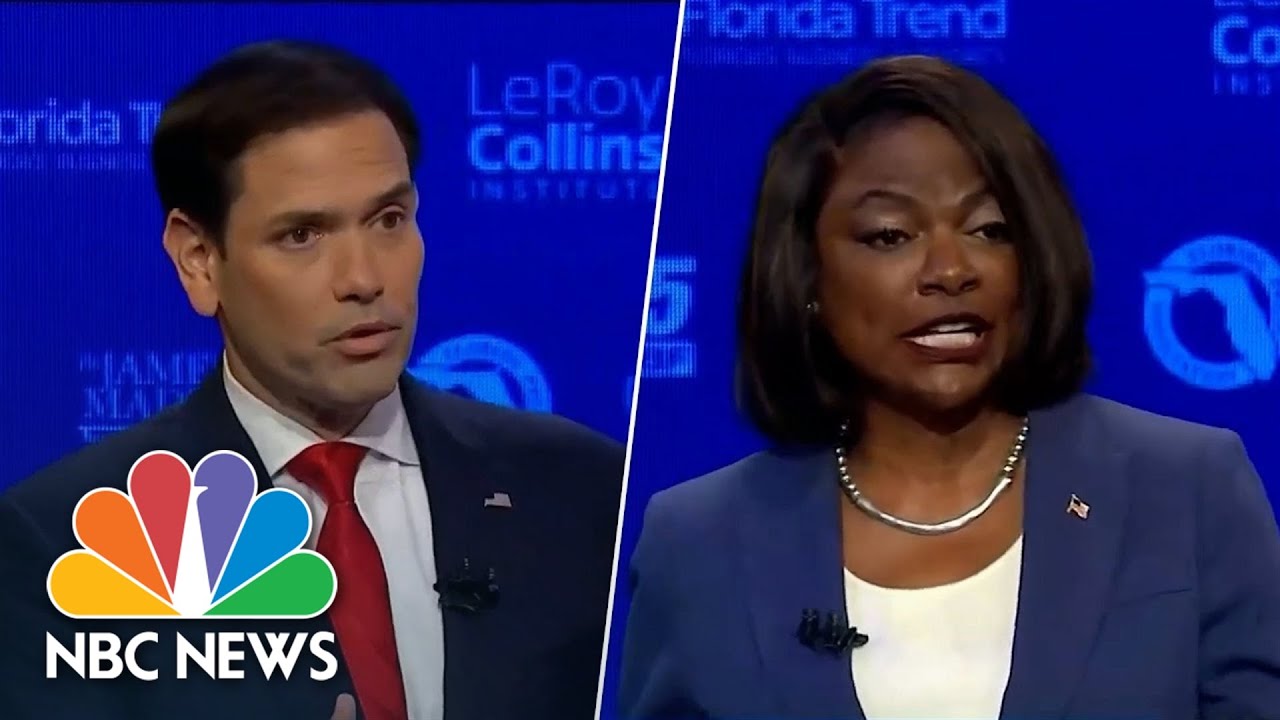 Florida Senate Candidates Marco Rubio And Val Demings Face Off In Debate