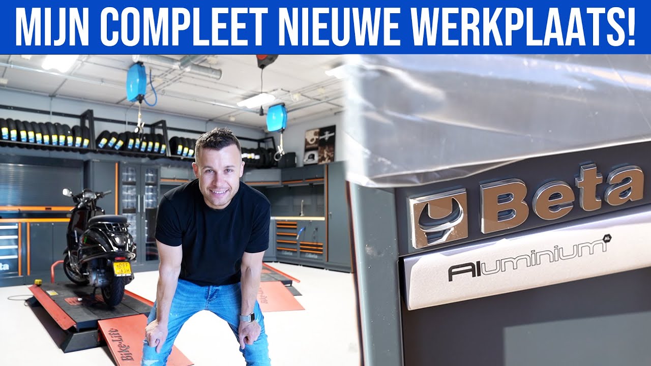 EEN HELE NIEUWE WERKPLAATS VAN BETA! 🔧
