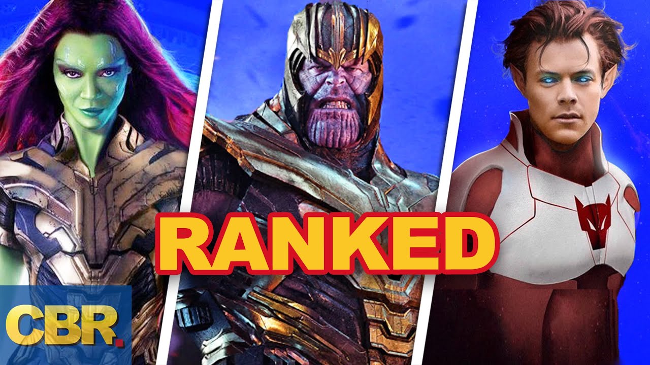 Every Member Of Thanos's Family Ranked By Power