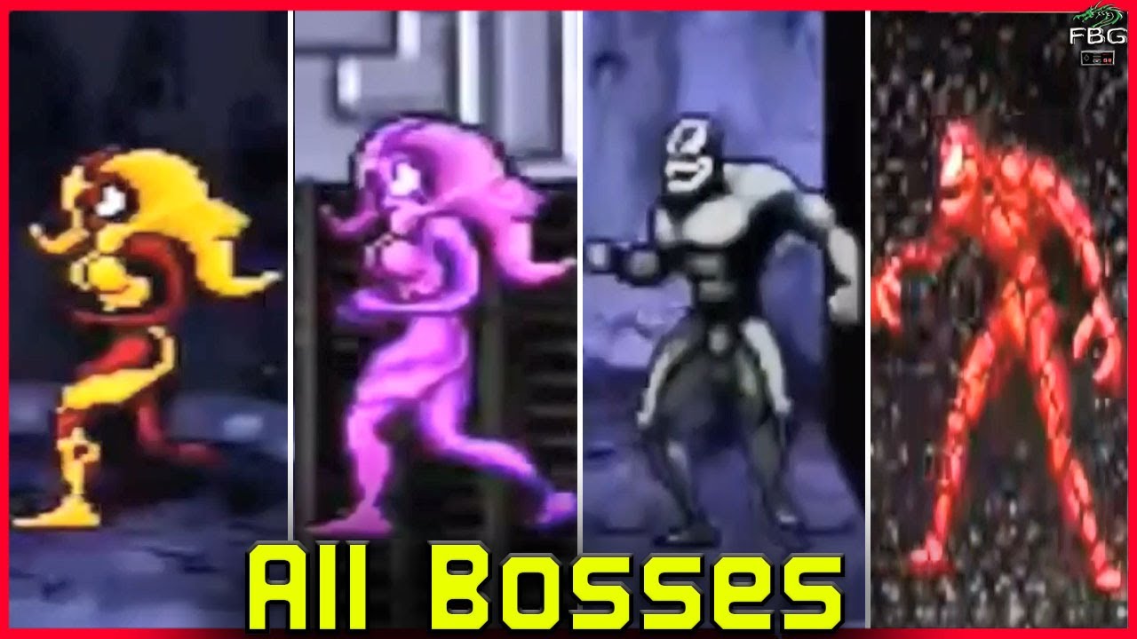 Venom/Spider-Man: Separation Anxiety - All Bosses