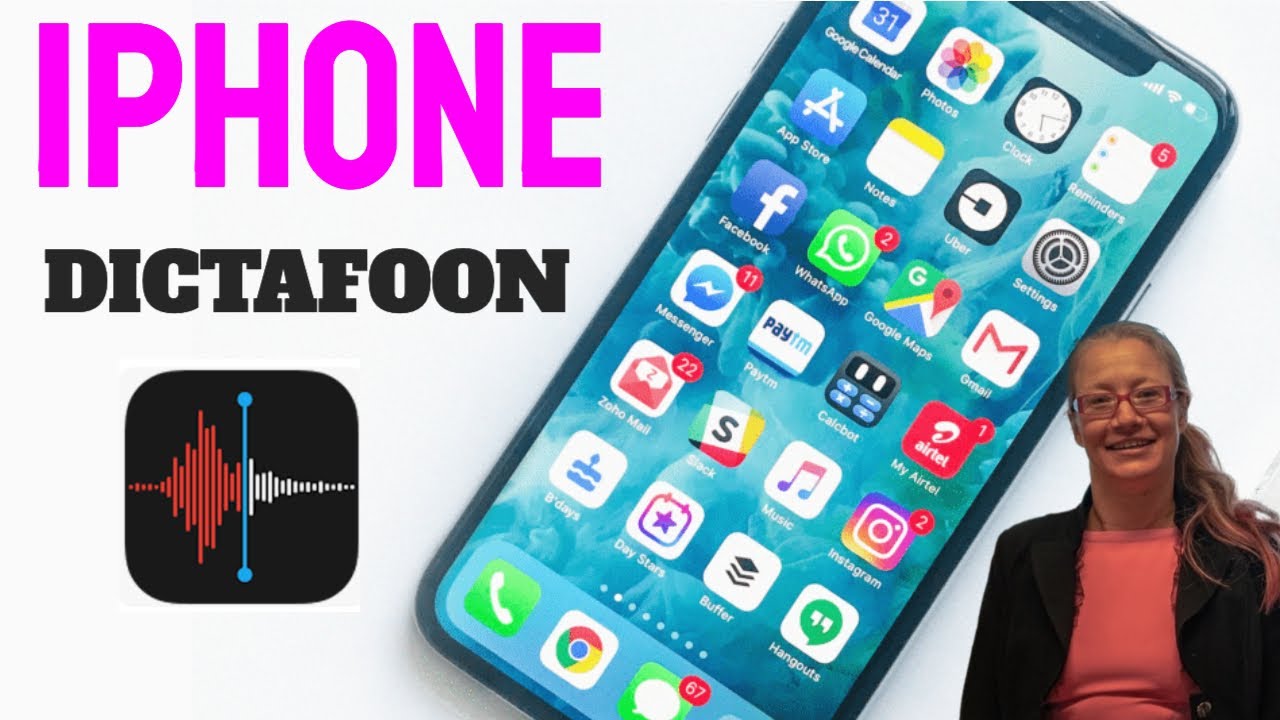 iPhone Hulp: Iphone Dictafoon