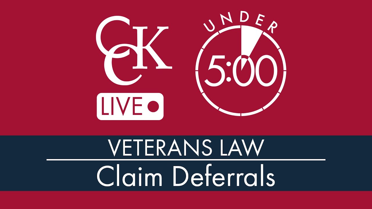 VA Claim Deferred: What It Means and How Long They Take