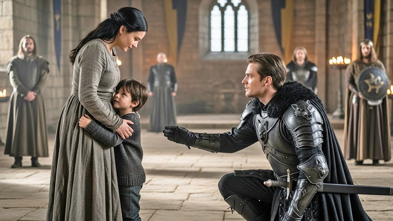 Le chiot du Roi Alpha s'accroche désespérément à elle, le pack entier observe en un silence gla