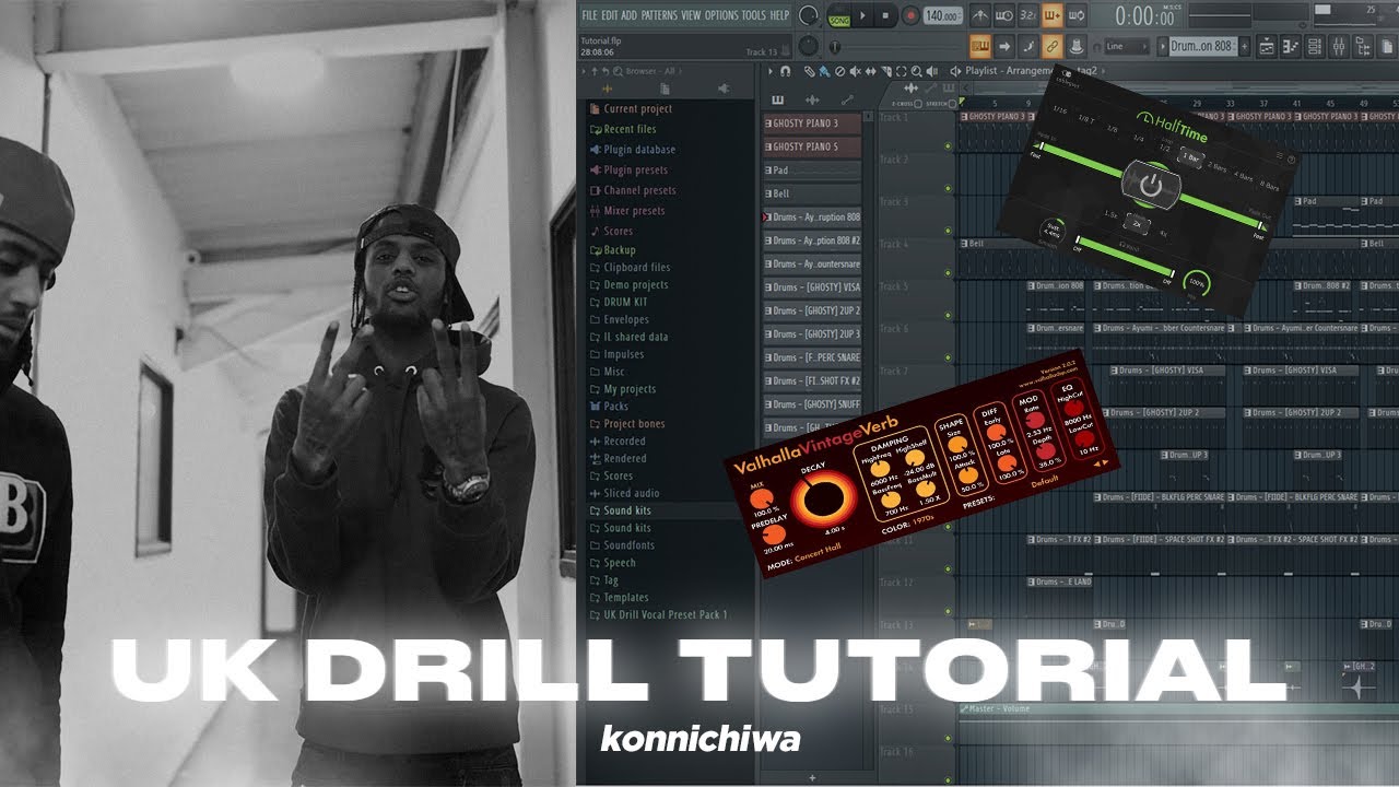 How To Make Simple But Hard UK Drill Beats Like M1,Ghosty for CGM,OFB,etc